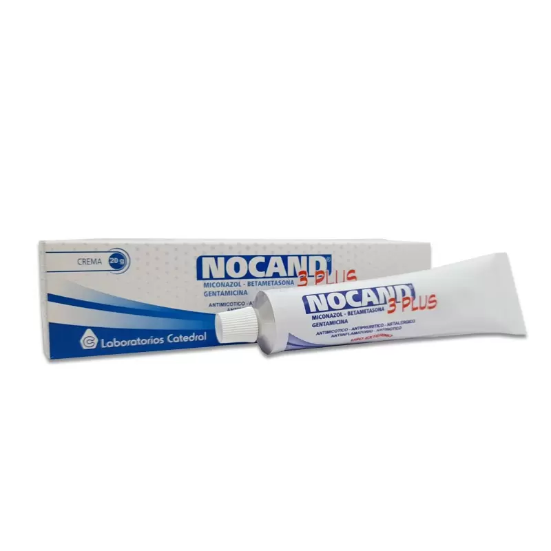 Comprar NOCAND 3 PLUS CREMA TUBO POR 20 G Con Descuento de 40% en Farmacia y Perfumería Catedral