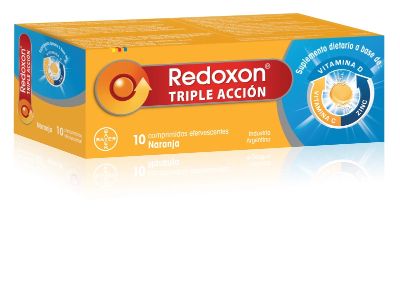  REDOXON TRIPLE ACCION TUVO X 10 TABLETAS EFERVESCENTE